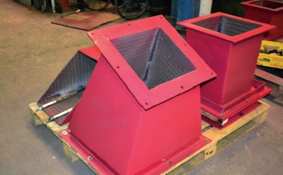 Применение CDP плит в стекольной промышленности