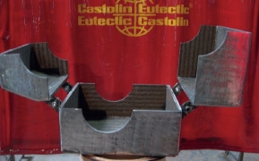 Применение CDP плит в стекольной промышленности